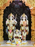 Bhagwan Shri Ram, Shri Sitaji and Shri Hanumanji